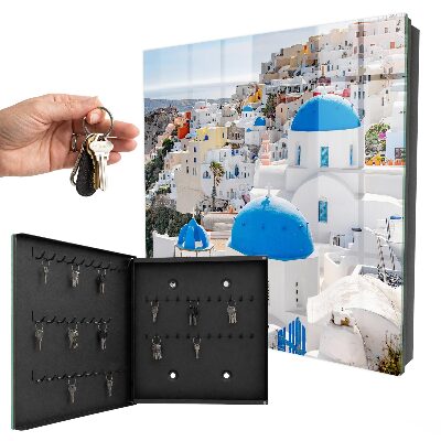 Caja para llaves diseño con temática de opiniones griegas