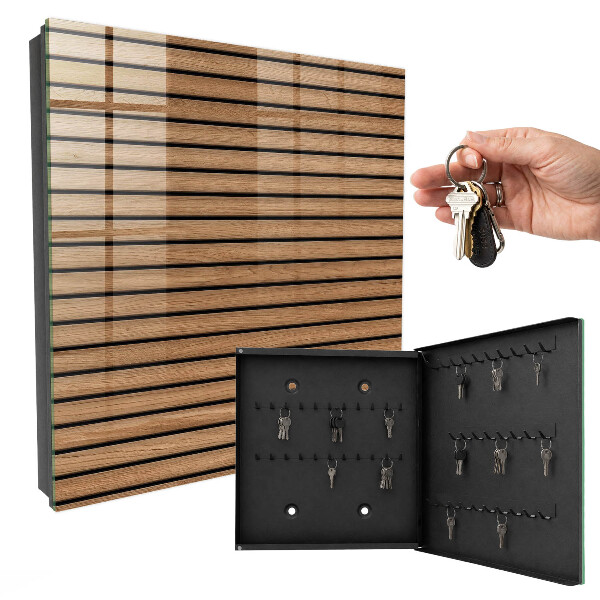 Caja para llaves de madera