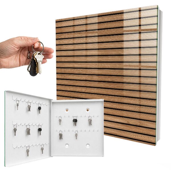 Caja para llaves de madera