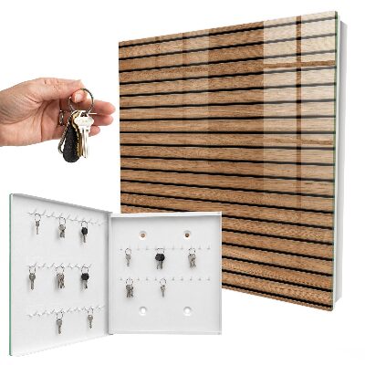Caja para llaves de madera