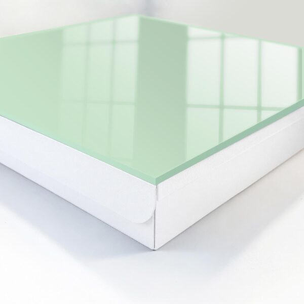 Armario para llaves de pared de color verde menta