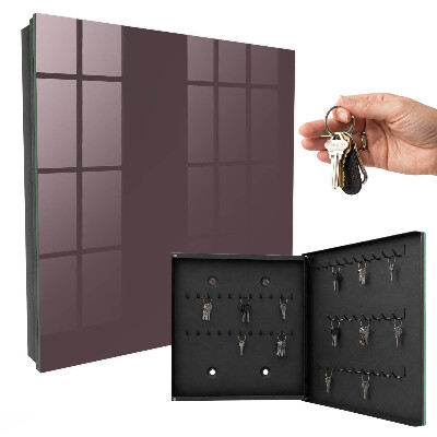 Caja para llaves de color gris
