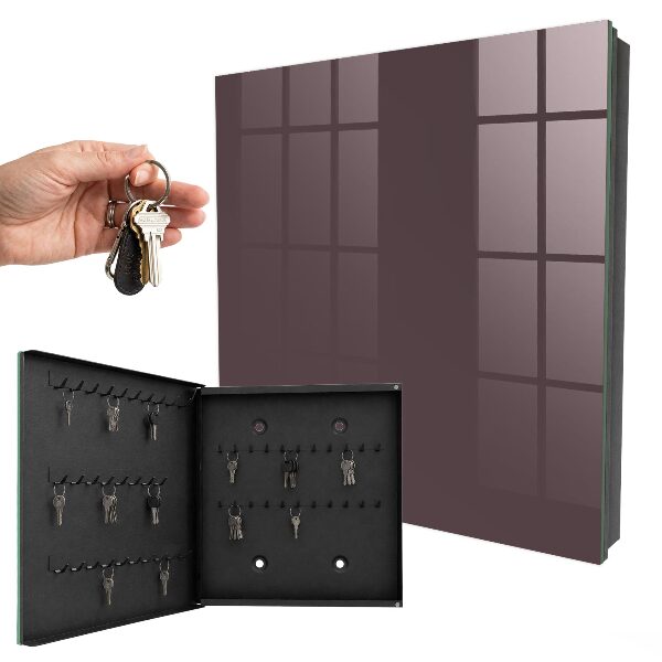Caja para llaves de color gris