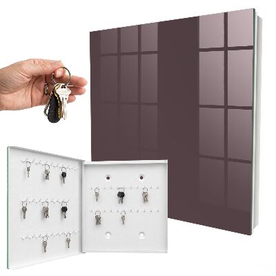 Caja para llaves de color gris