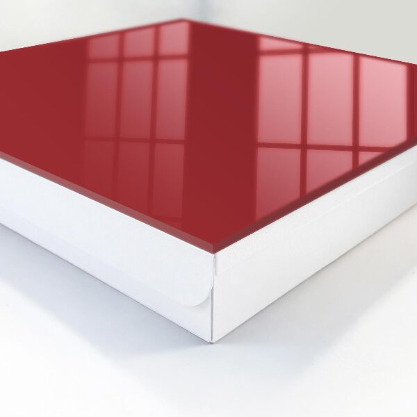 Caja para llaves de color burdeos