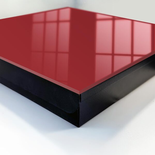 Caja para llaves de color burdeos