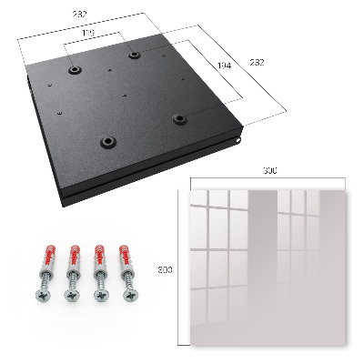 Caja para llaves gris ceniza
