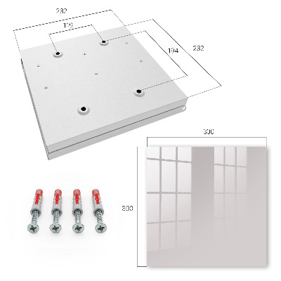 Caja para llaves gris ceniza