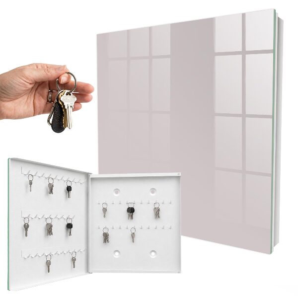 Caja para llaves gris ceniza