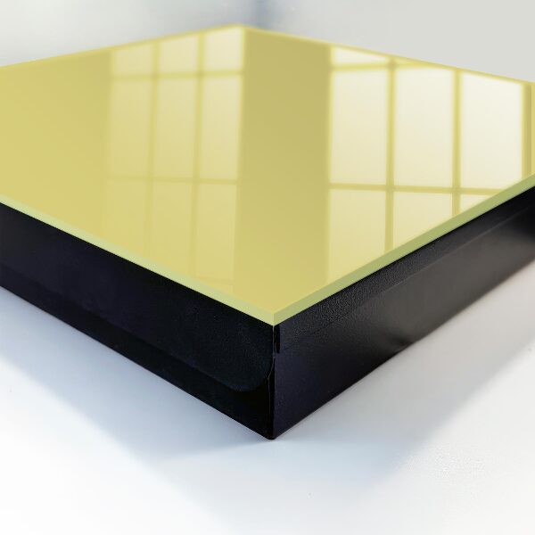 Caja para llaves en color mostaza claro