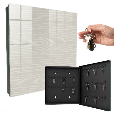 Armario para llaves de listones de madera