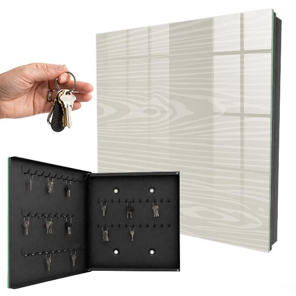 Armario para llaves de listones de madera