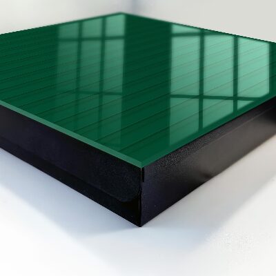 Caja para llaves con diseño de rayas verdes