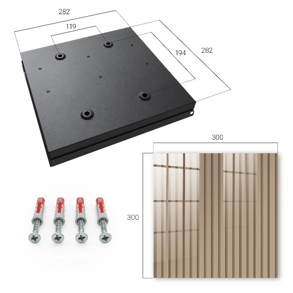 Tiras calmantes caja para llaves