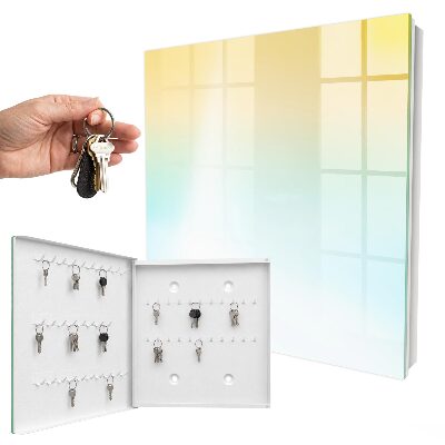 Armario para colgar llaves con diseño de sutileza del color
