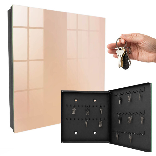 Caja para llaves de estilo ambiente pastel
