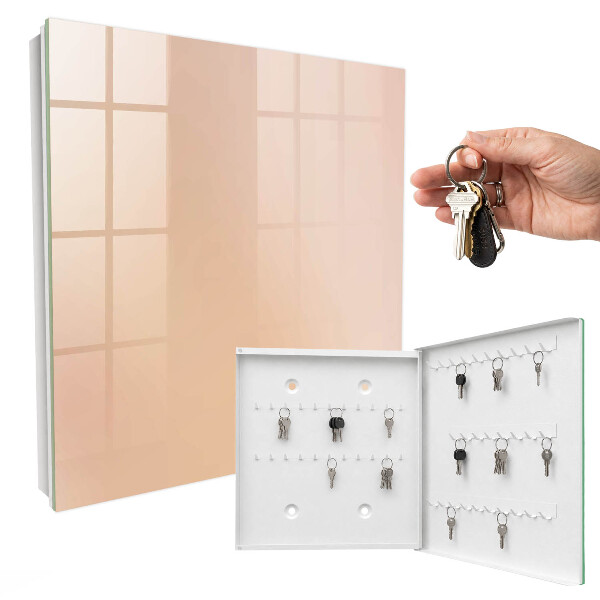 Caja para llaves de estilo ambiente pastel