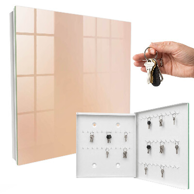Caja para llaves de estilo ambiente pastel