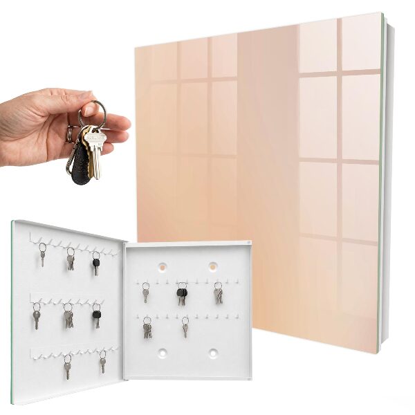Caja para llaves de estilo ambiente pastel
