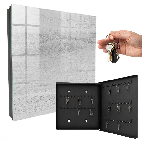 Armario para llaves de madera con patrones