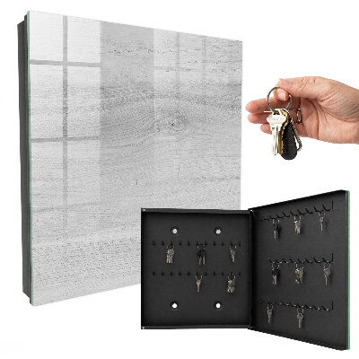 Armario para llaves de madera con patrones