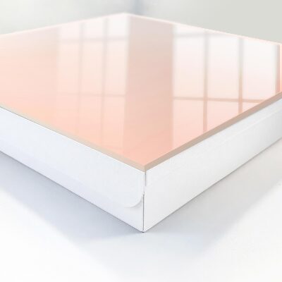 Armario para llaves con diseño minimalista en tonos pastel