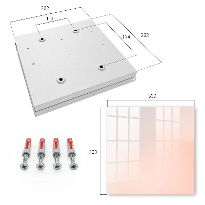 Armario para llaves con diseño minimalista en tonos pastel