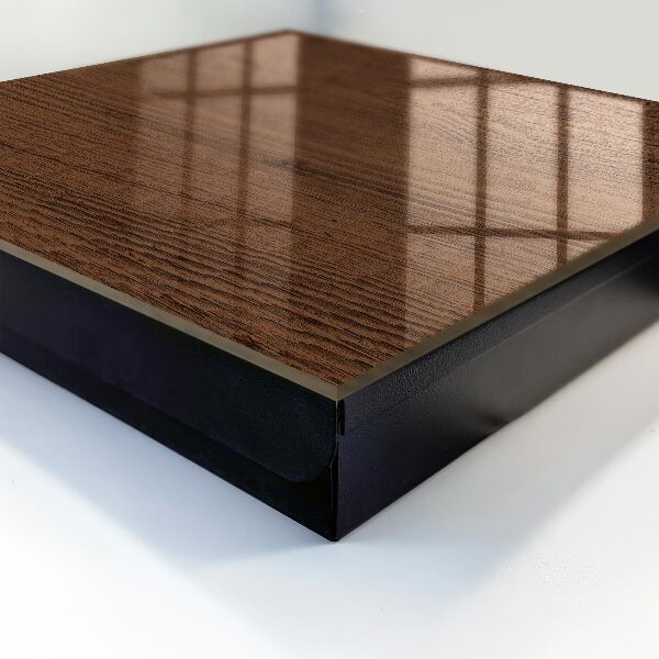 Armario para llaves con acabado de textura de madera