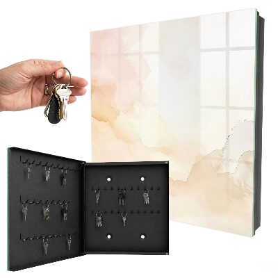 Caja para llaves diseño de paisaje luminoso