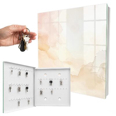 Caja para llaves diseño de paisaje luminoso