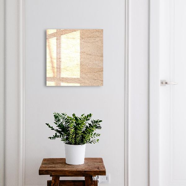 Armario para llaves de pared con diseño de textura de piedra