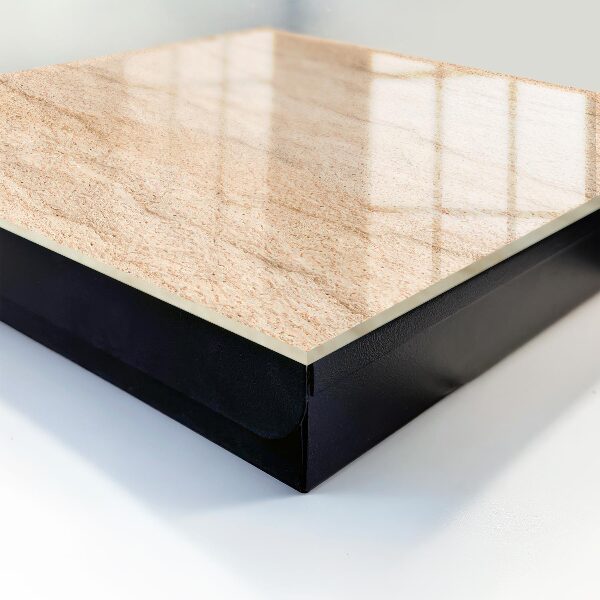 Armario para llaves de pared con diseño de textura de piedra