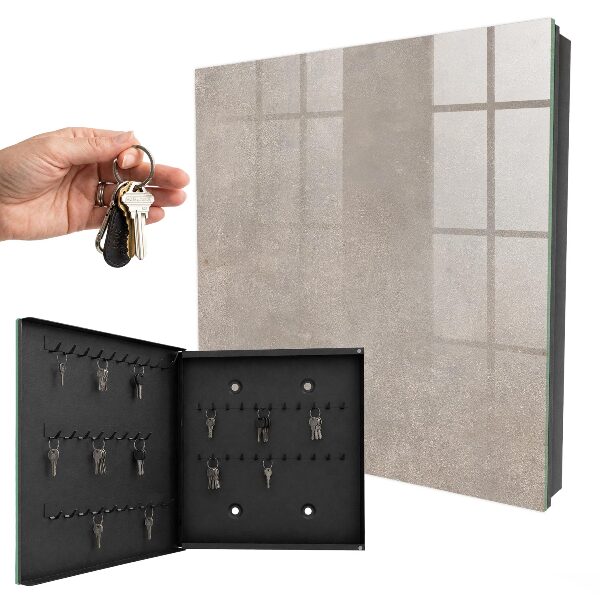 Caja para llaves con textura elegante