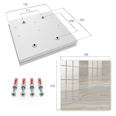 Caja para llaves diseño ondas beige