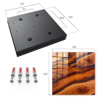 Armario para llaves de madera