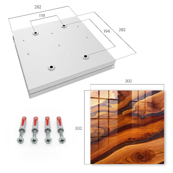Armario para llaves de madera