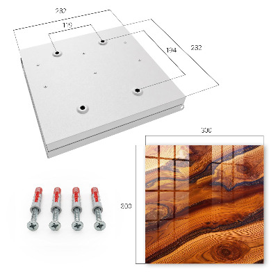 Armario para llaves de madera