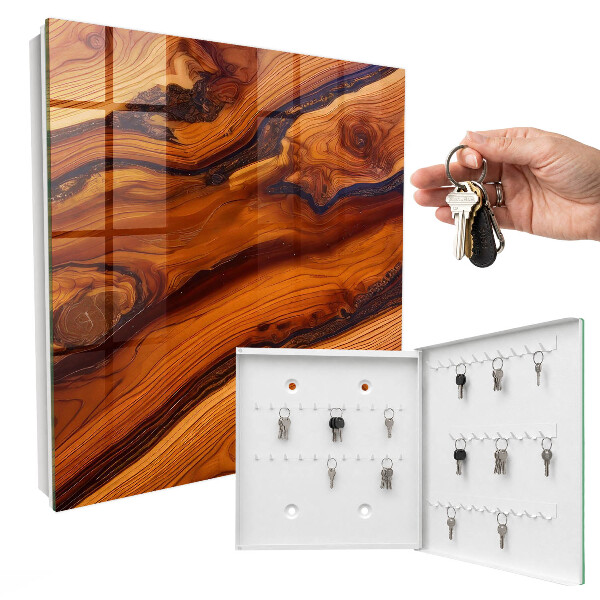 Armario para llaves de madera