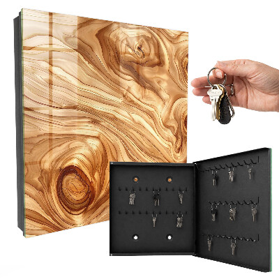 Armario para llaves de lana de madera