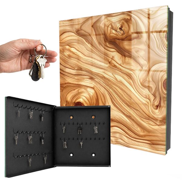 Armario para llaves de lana de madera