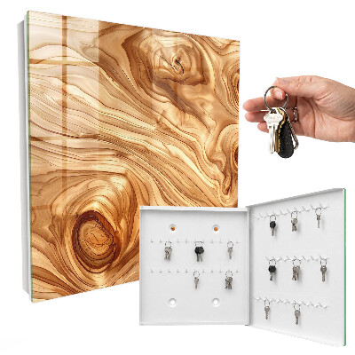 Armario para llaves de lana de madera