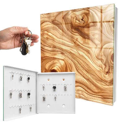 Armario para llaves de lana de madera
