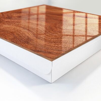 Armario para colgar llaves con acabado de textura de madera