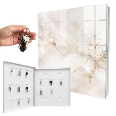 Caja para llaves diseño floral elegante