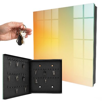 Armario para llaves con diseño de degradado de color