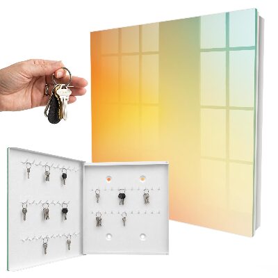 Armario para llaves con diseño de degradado de color