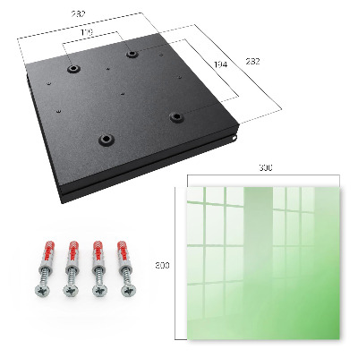 Caja para llaves diseño armonía verde