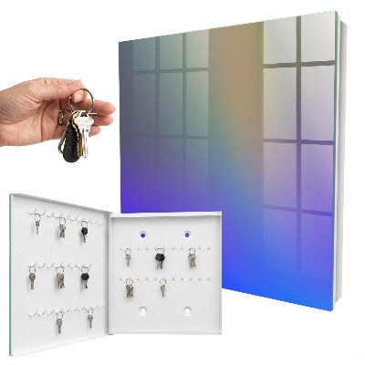 Armario para llaves diseño con armonía de colores