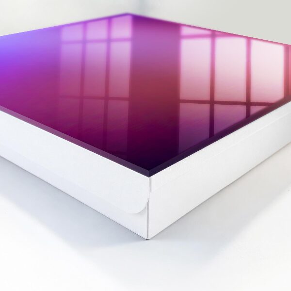 Caja para llaves con diseño de degradado de color