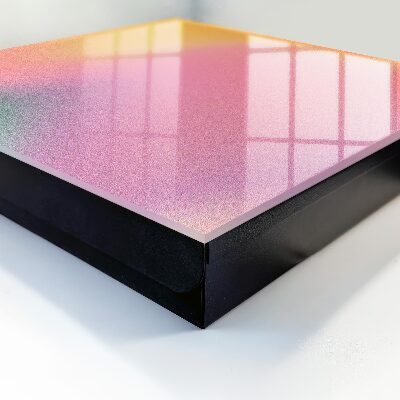 Caja para llaves con diseño de degradado de color